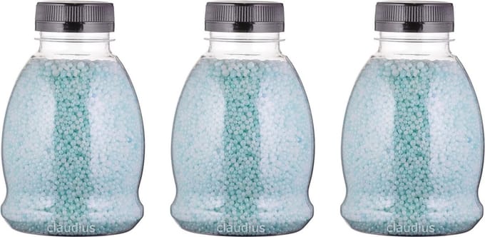 Badkaviaar Hamam - 225 gram - met zwarte dop - set van 3 Stuks - bad parels voor in bad