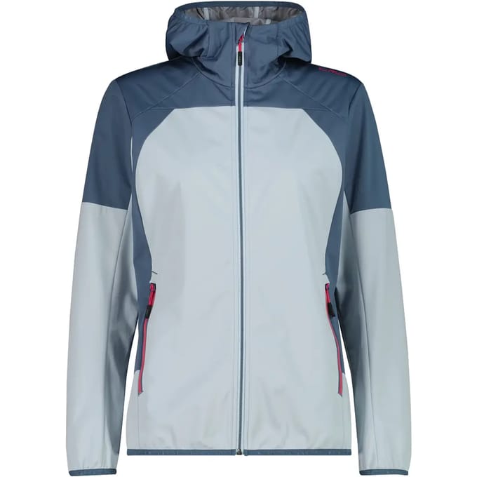 Ultralichte softshell hoodie dames CMP
