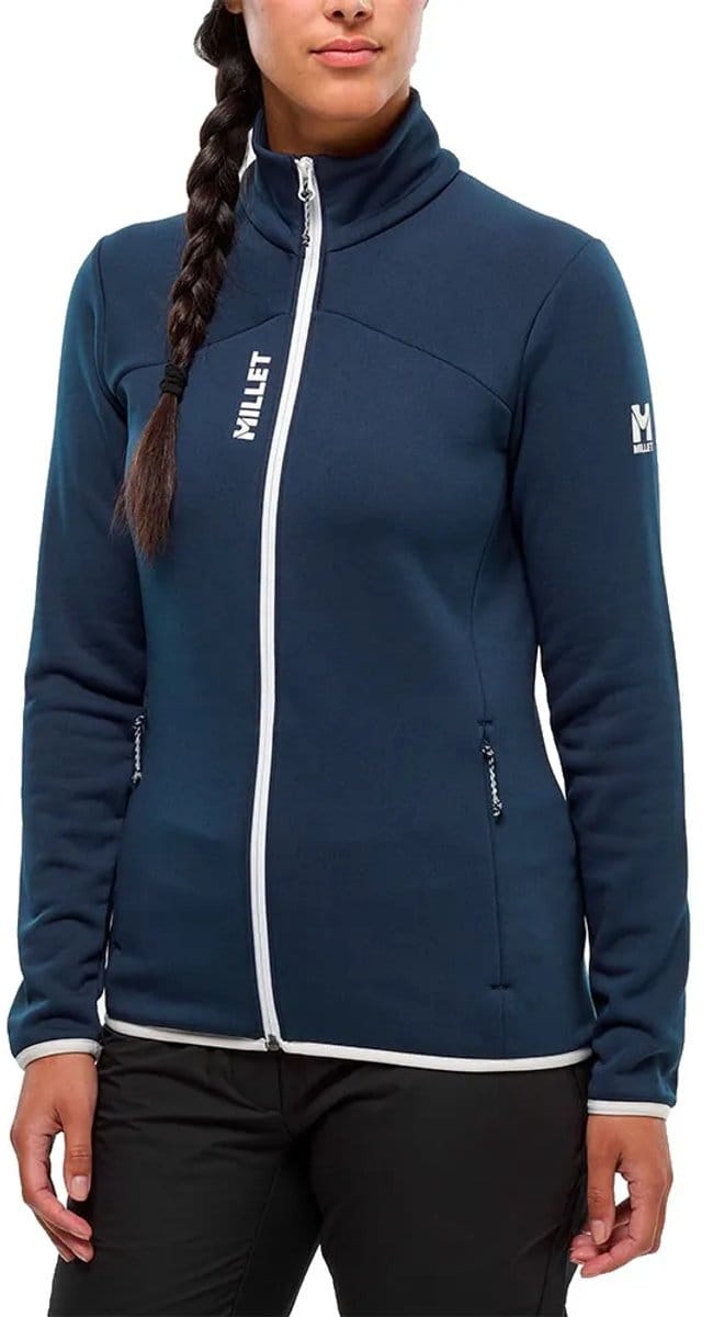 Millet Seneca Fleece Met Volledige Rits Blauw M Vrouw