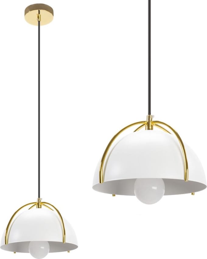 Toolight App1216-1Cp Hanglamp Goud 13X23X13Cm
