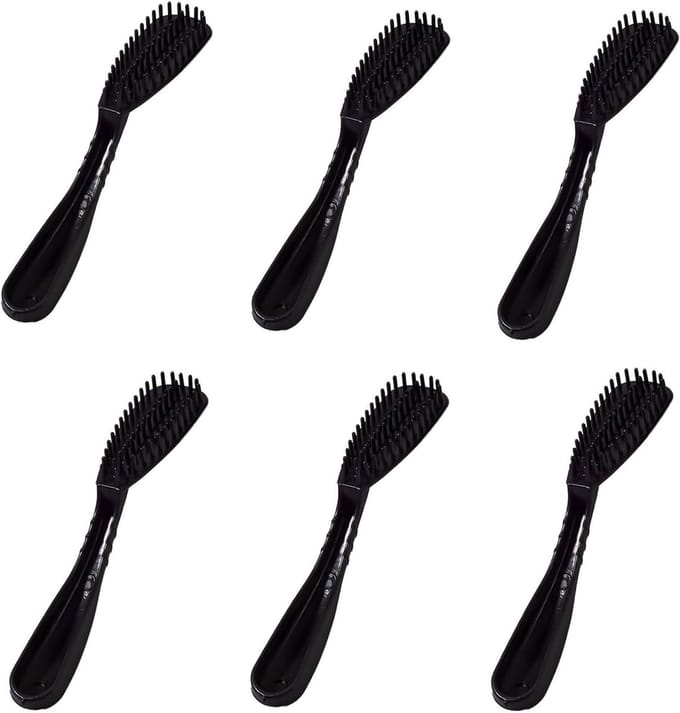 Set van 6 Haarborstels voor Haarverf, Kammen en Styling - Professionele Haarverfborstels en Tools