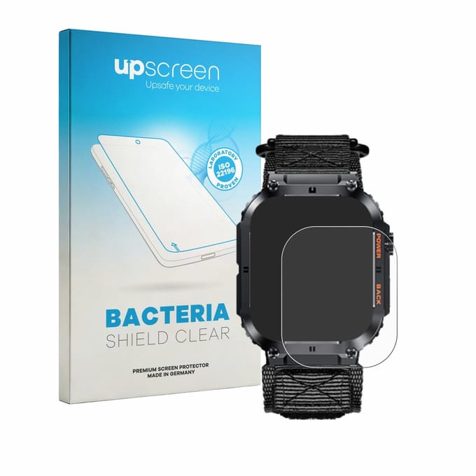 upscreen - Screenprotector voor Megalith K57PRO - Folie Beschermfolie transparant antibacterieel