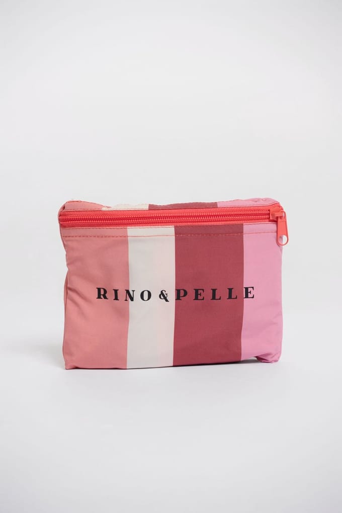 Rino & Pelle POS Tassen - R&P foldable bag - Colour striped