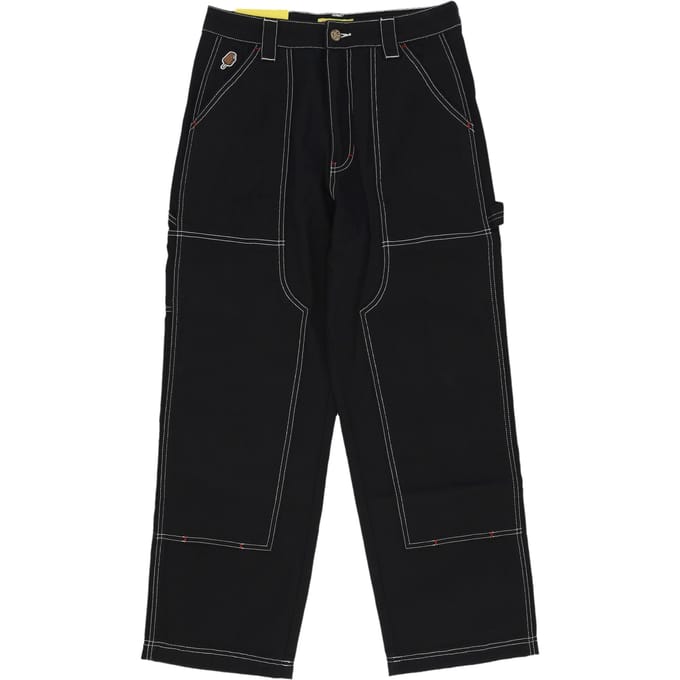 Man's Canvas Carpenter Pant Zwart
