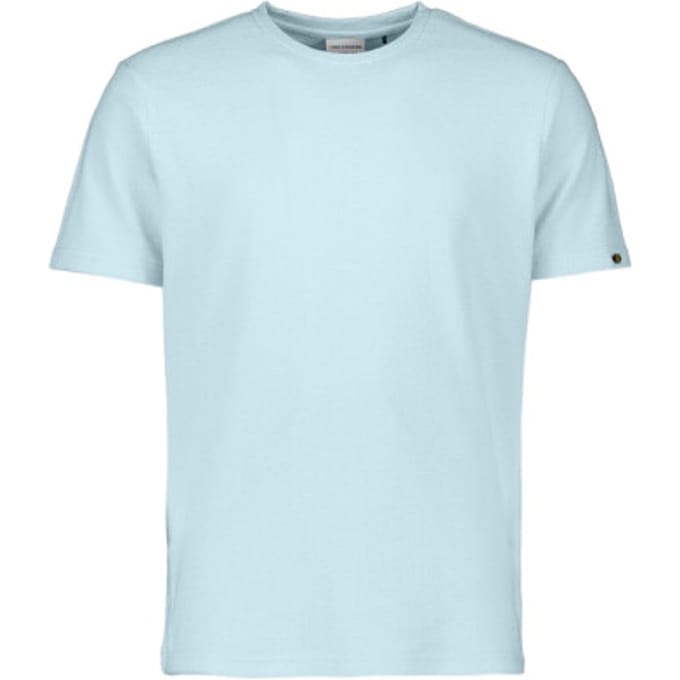 No Excess T-Shirt Crewneck Solid Jacquard Sky  2XL