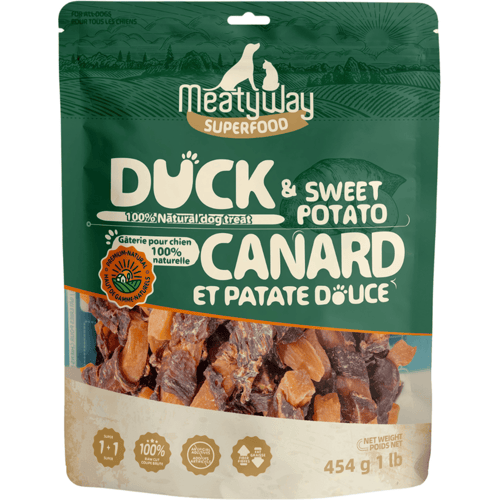 MeatyWay Eend en zoete aardappel 454 g