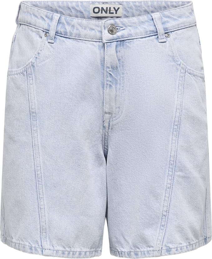 ONLY - ONLREBECCA HW DNM SHORTS TAI - Dames - Bermuda shorts