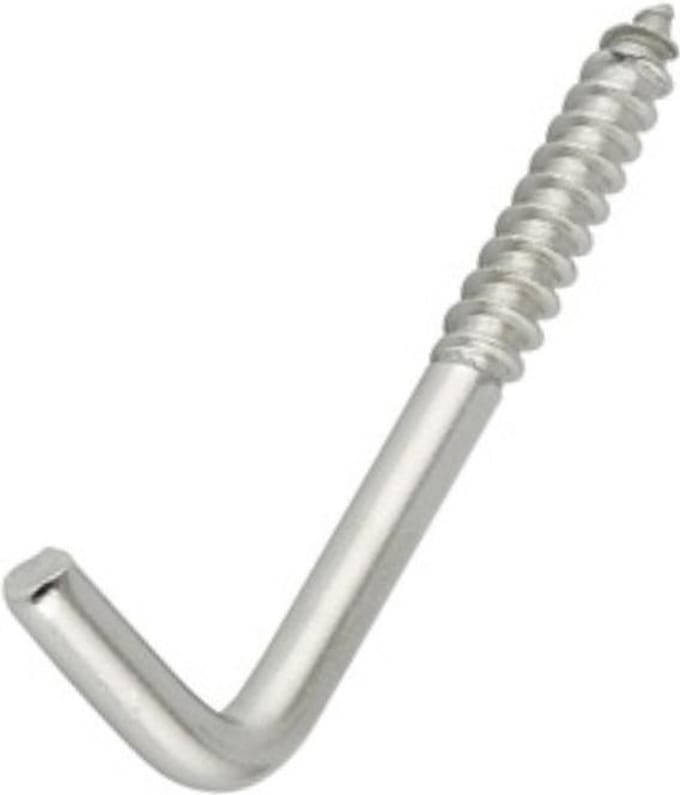 Schroefduim - RVS -  4 x 50mm (6 stuks)