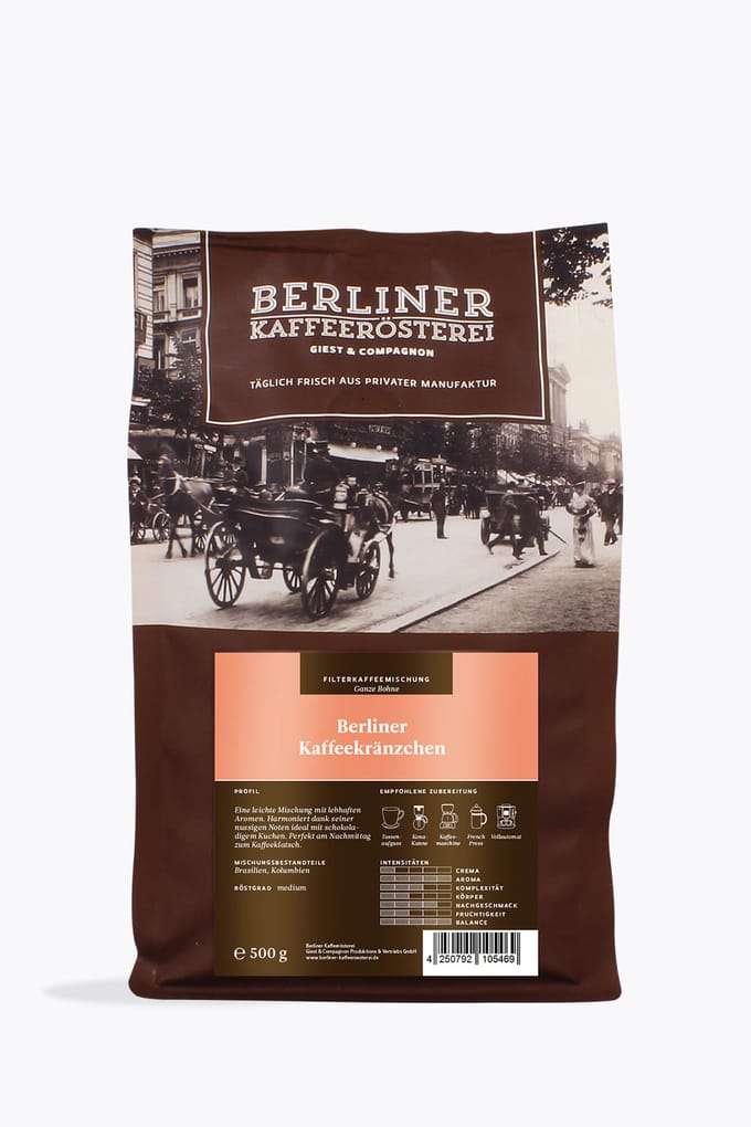 Berliner Kaffeerösterei Berliner Kaffeekränzchen 500g