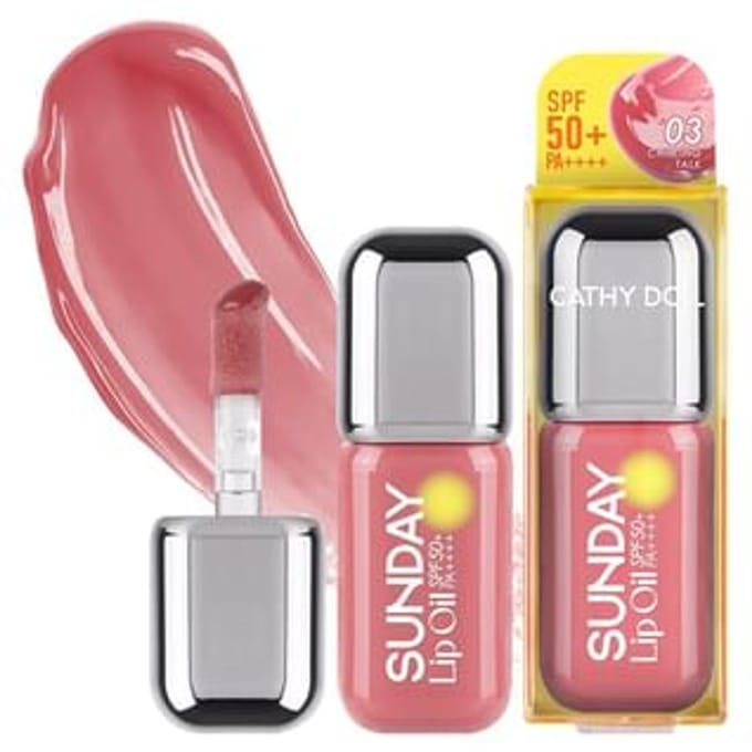 Cathy Doll - Sunday Lip Oil SPF 50+ PA++++ 03 Chilling Talk
