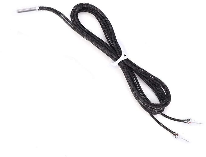 Allecto - PT1000 Temperatuursensor voor 3D Printers - Hittebestendig en Waterdicht