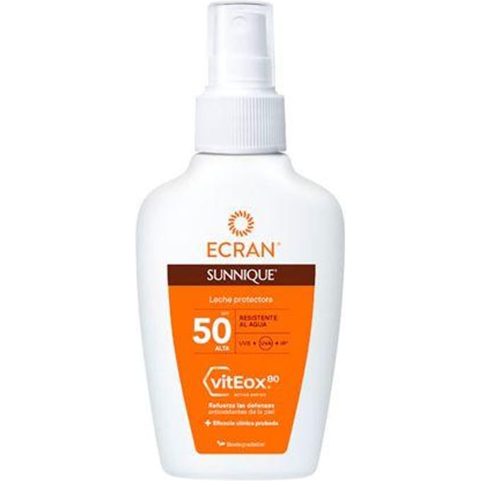 Ecran Sunnique Beschermende Melk Spf50 Damp 100 ml