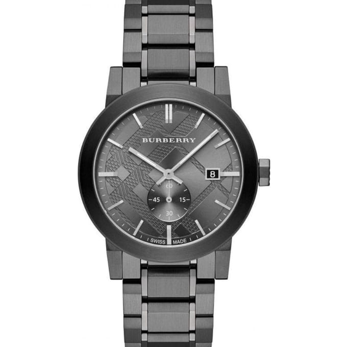 Burberry BU9902 Grijs Chronograaf Herenhorloge