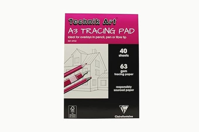 Traceren en Tekenen: Transparant Papier voor Creatieve Projecten 42 x 29.8 cm