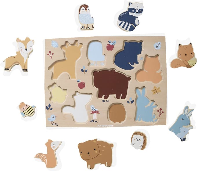 Vertbaudet Houten puzzel Bos FSC? hout