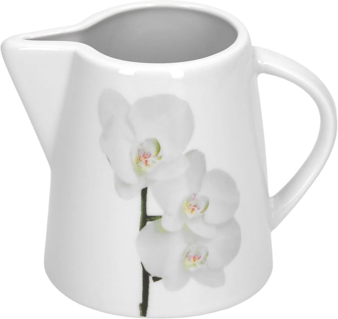 Melkkan Vanda witte orchidee 23cl