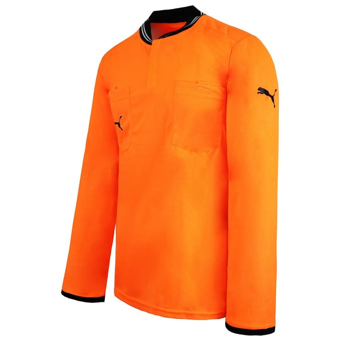 Puma DryCell Lange Mouw Oranje Scheidsrechters Shirt 701568 54