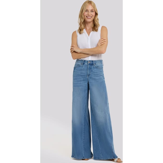 Nova Super Wijd Been Jeans In Cool Embrace® Denim