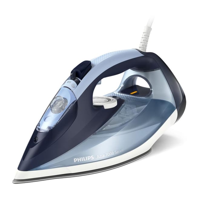 Philips Stoomstrijkijzer DST7020/20 - Zelfreinigend - Verticaal Strijken Mogelijk - Snel Warm - Druppelstop - Blauw