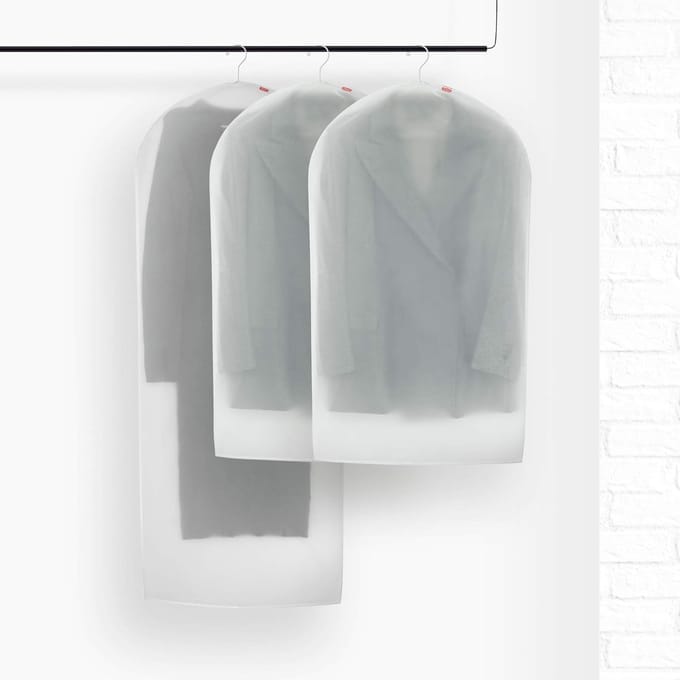 Kledinghoes Basic S+S+L, 60 x 150 cm, transparant