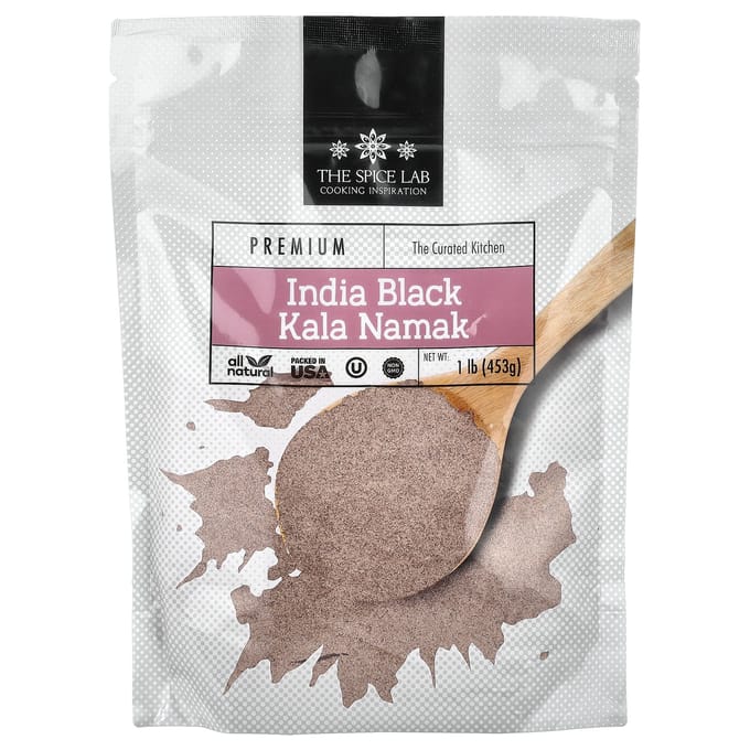 The Spice Lab, Indische Zwarte Cala Namak, 453g (1 lb) black