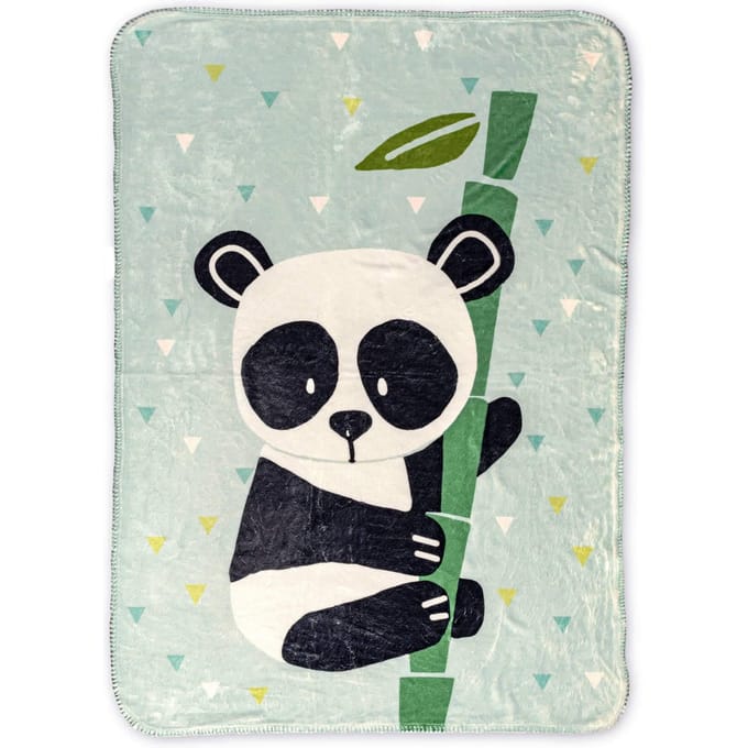 Kinderdeken Panda Garden | Moshi Moshi