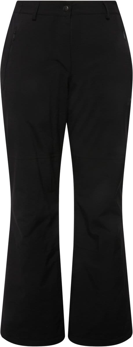 Ulla Popken - Dames - Functionele thermobroek waterdicht fleece voering - Zwart - Maat 44