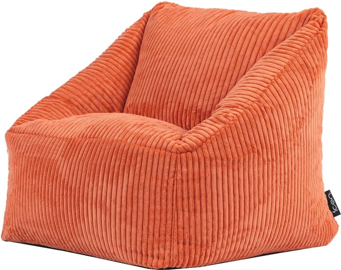 icon - Natalia Kinderzitzak Stoel - Ribfluweel - Terra-oranje