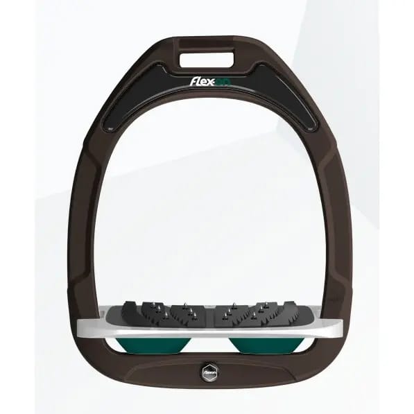 Ingebouwde Ultra Grip Beugels Bruin/grijs/groen Flex-On Green Composite