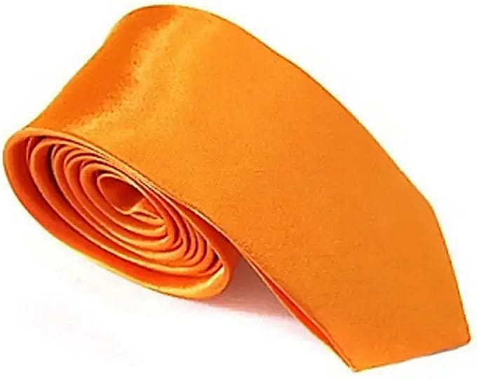 Oranje stropdas - EK - WK - stropdas - oranje - voetbal - koningsdag - sport