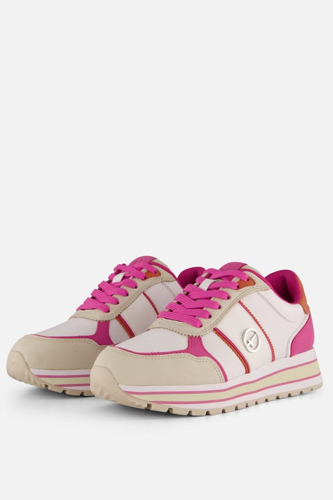 Tamaris Essential Sneakers roze Textiel - Dames