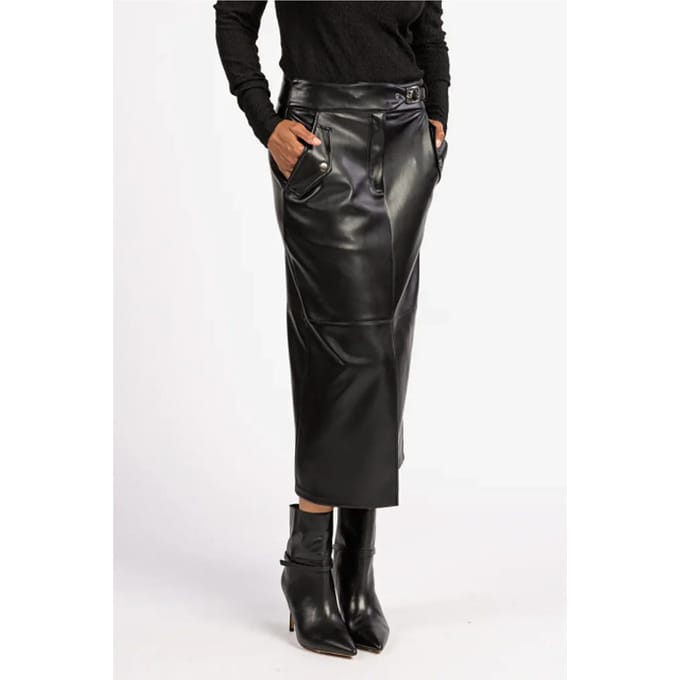 AAIKO Vicky Pu 766 Rokken Dames - Zwart - Maat XL