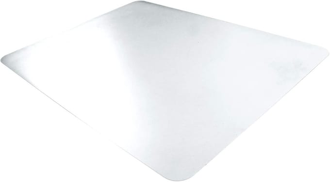 Bureauonderlegger Polycarbonaat - Bureau mat - Bureau beschermen - Extreem sterk materiaal - 50x90 cm - Transparant