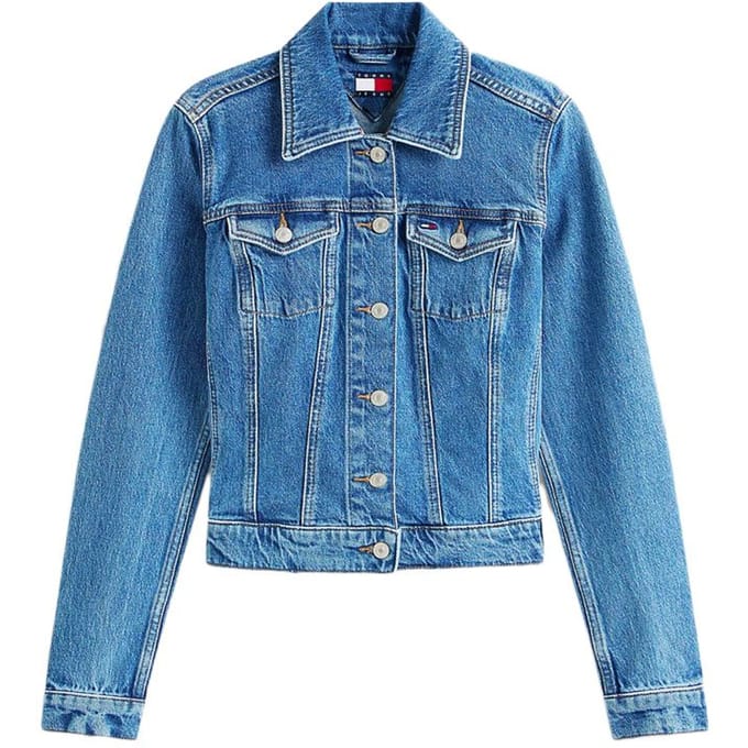 Tommy Hilfiger Vivianne Skin Jacket Denim Medium Größe: S | Jeansjacken Outlet | Damen | Blau