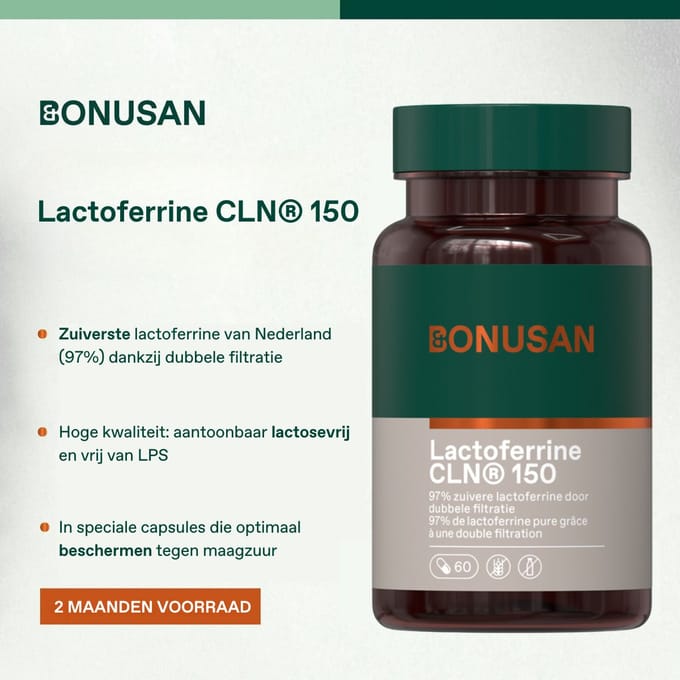 Bonusan Lactoferrine CLN 150 Mg - 60 Capsules