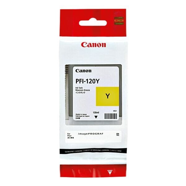 Canon Inktcartridge PFI-120 Y Origineel Geel 2888 C 001
