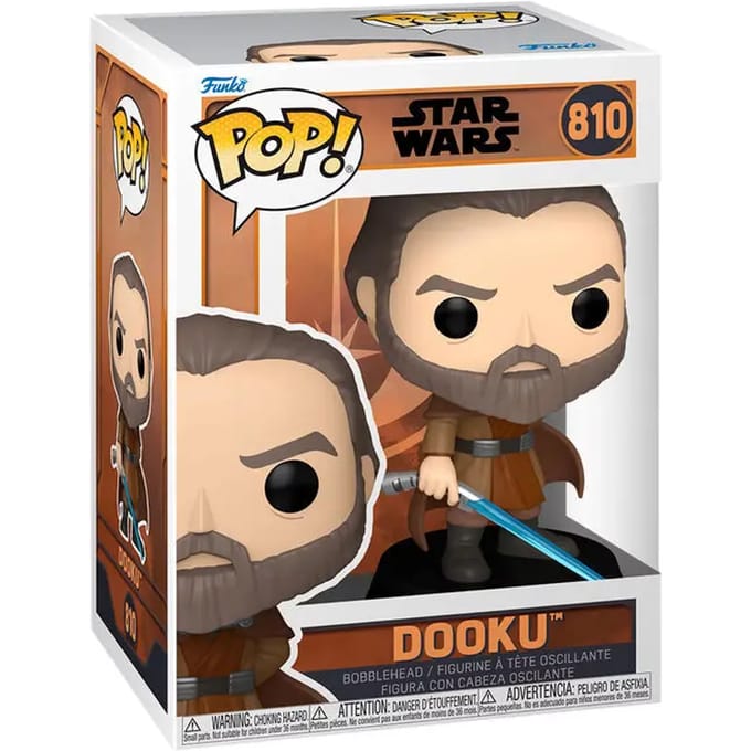 Funko Pop! Star Wars: Tales of the Jedi - Dooku #810