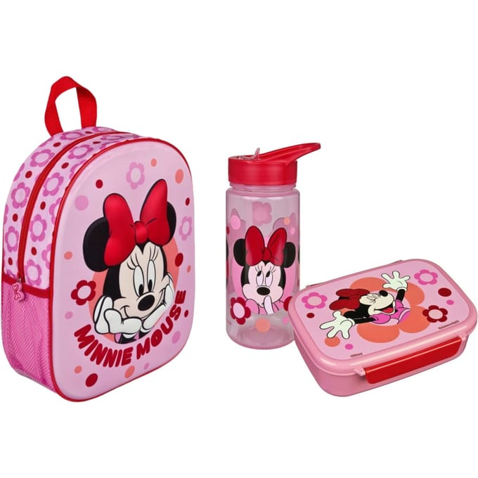 Minnie Mouse schoolset; rugzak en lunchset