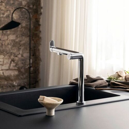Hansgrohe Aqittura M91 - Keukenkraan met filterfunctie, chroom 76802000