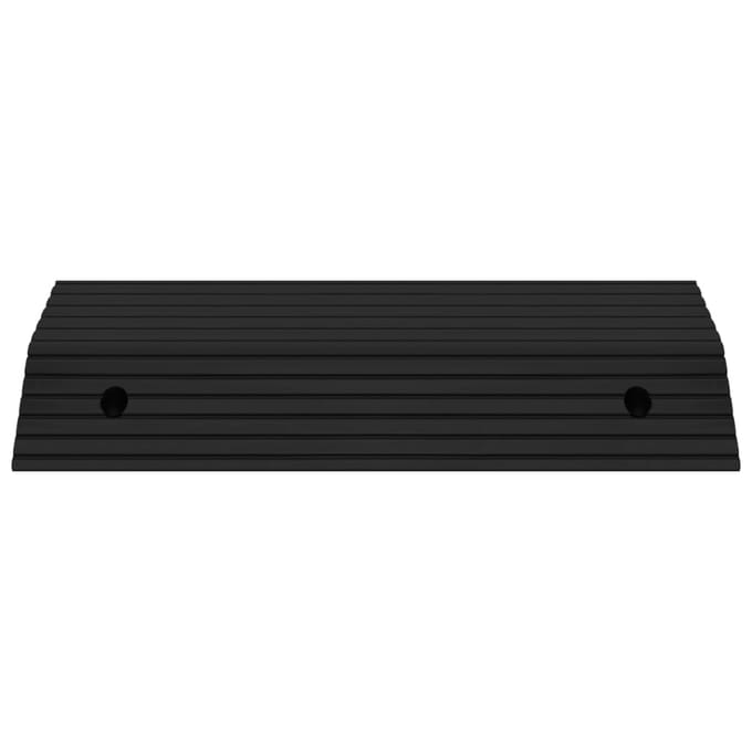 Vidaxl Drempelbrug Overrijbrug, 80X40X8 Cm, Rubber