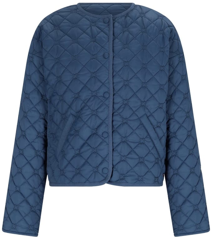 NoBell' - Dimo Quilted Button Jacket - Ensign Blue - Maat 122-128