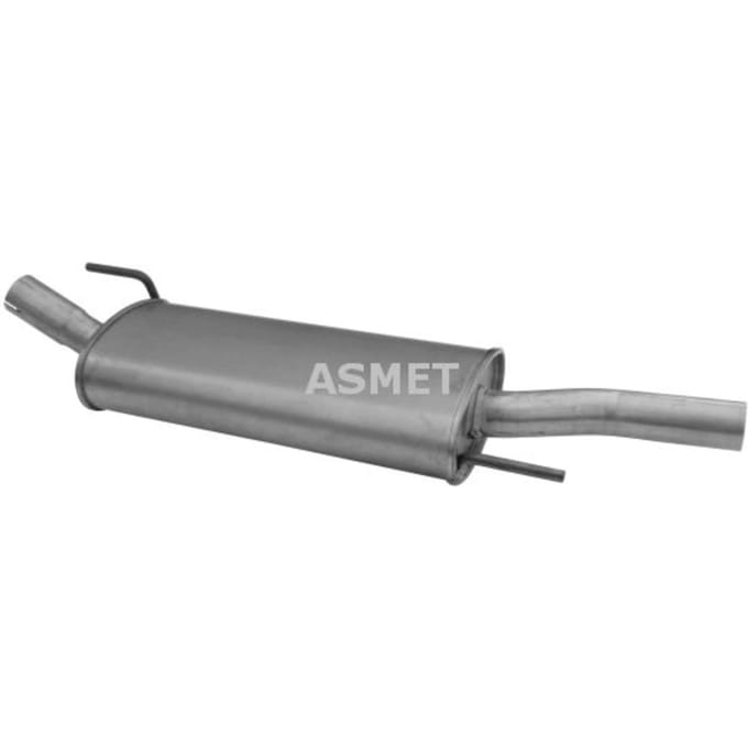 Geluiddemper achter ASMET 03.030