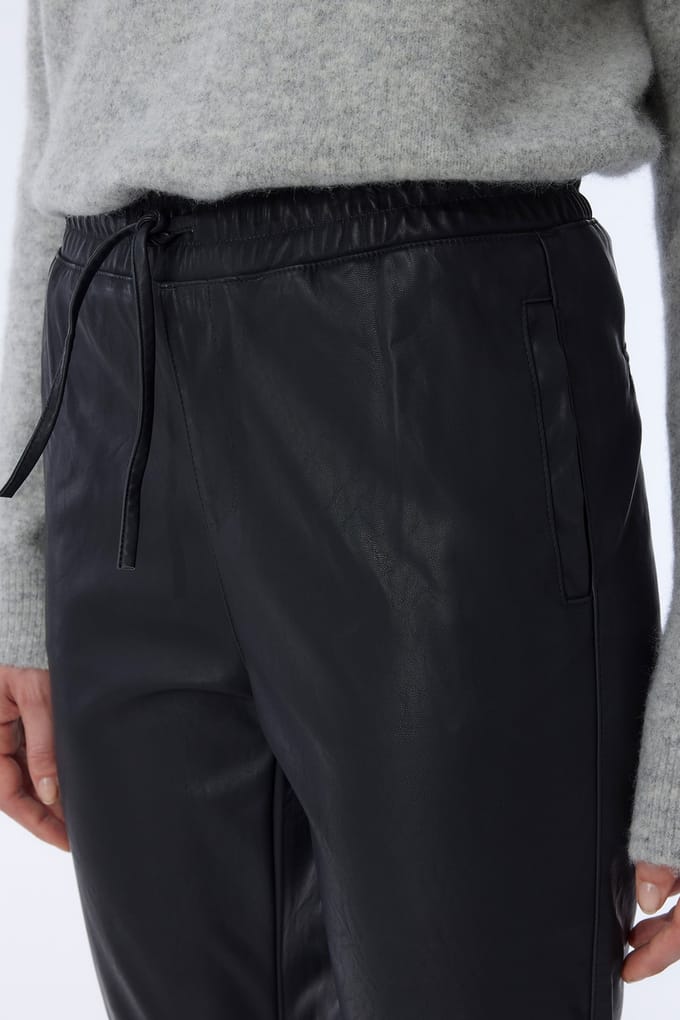 Knitted Colette Pants Black Größe: S | Straight Jeans Outlet | Damen | Schwarz