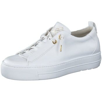 Paul Green 5017 Lage sneakers - Leren Sneaker - Dames - Wit - Maat 37