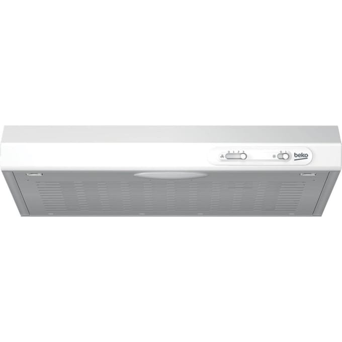 Beko CFB 5310 W - Afzuigkap - Muurmontage - Wit - 125 m³/uur - Energielabel D