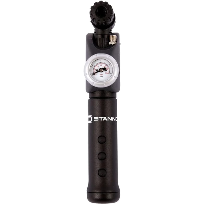 Stanno Pump with Pressure Gauge - One Size