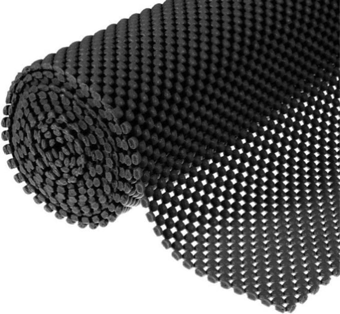 Antislipmat 45x125 cm – Antislip Onderkleed op Rol – zwart