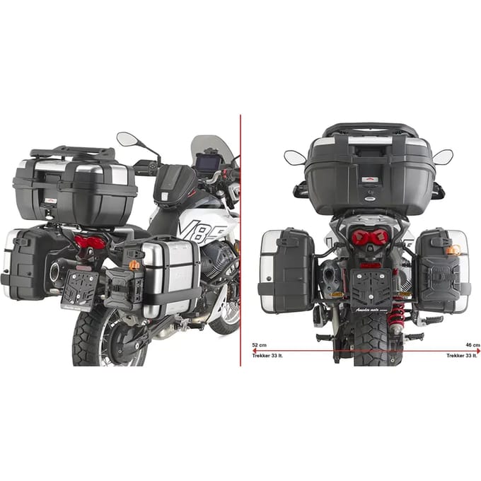 Motorfiets zijkoffersteun Givi Monokey Motoguzzi V85TT