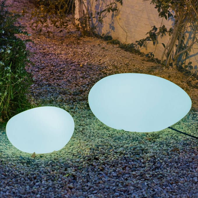 Newgarden vloerlamp Petra, lengte 40 cm, IP65, versie met kabel