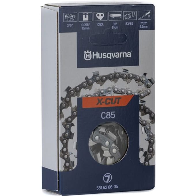Husqvarna X-CUT Serie - Zaagketting - Peul Chisel - 3/8" - 1,5 mm - 105 Links - 32"